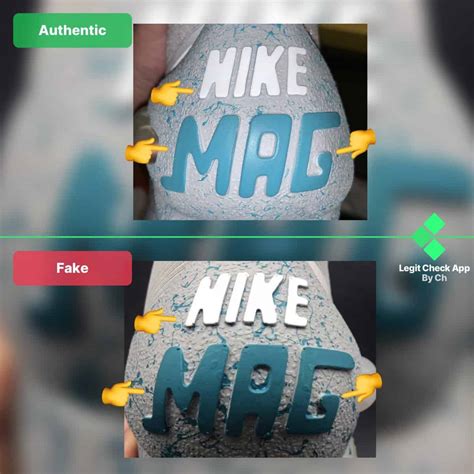 nike mag fake authentification card - Nike air mag true or false.